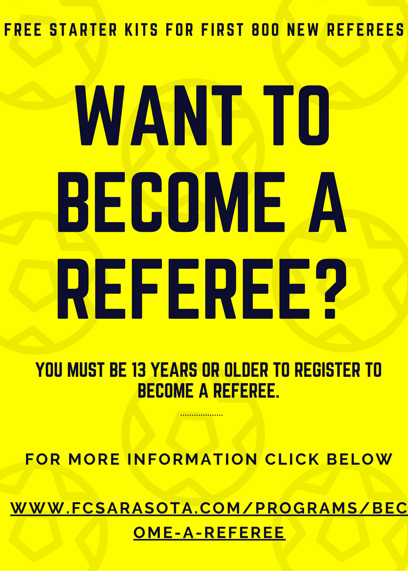How To Become a Referee | FC Sarasota